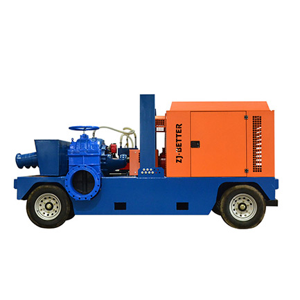 柴油机移动排水泵车